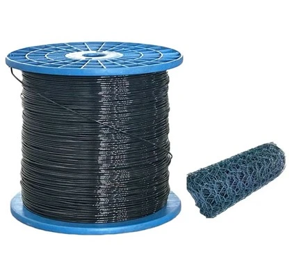 Filo in poliestere nero da 2,5 mm 2,7 mm 3,0 mm per gabbioni